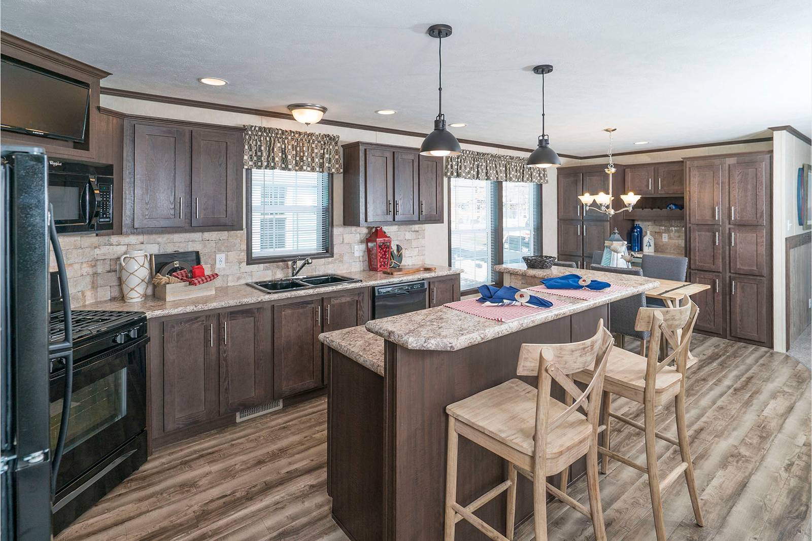 Bean's Homes Kitchen Interior Options in Lyndon, Vermont