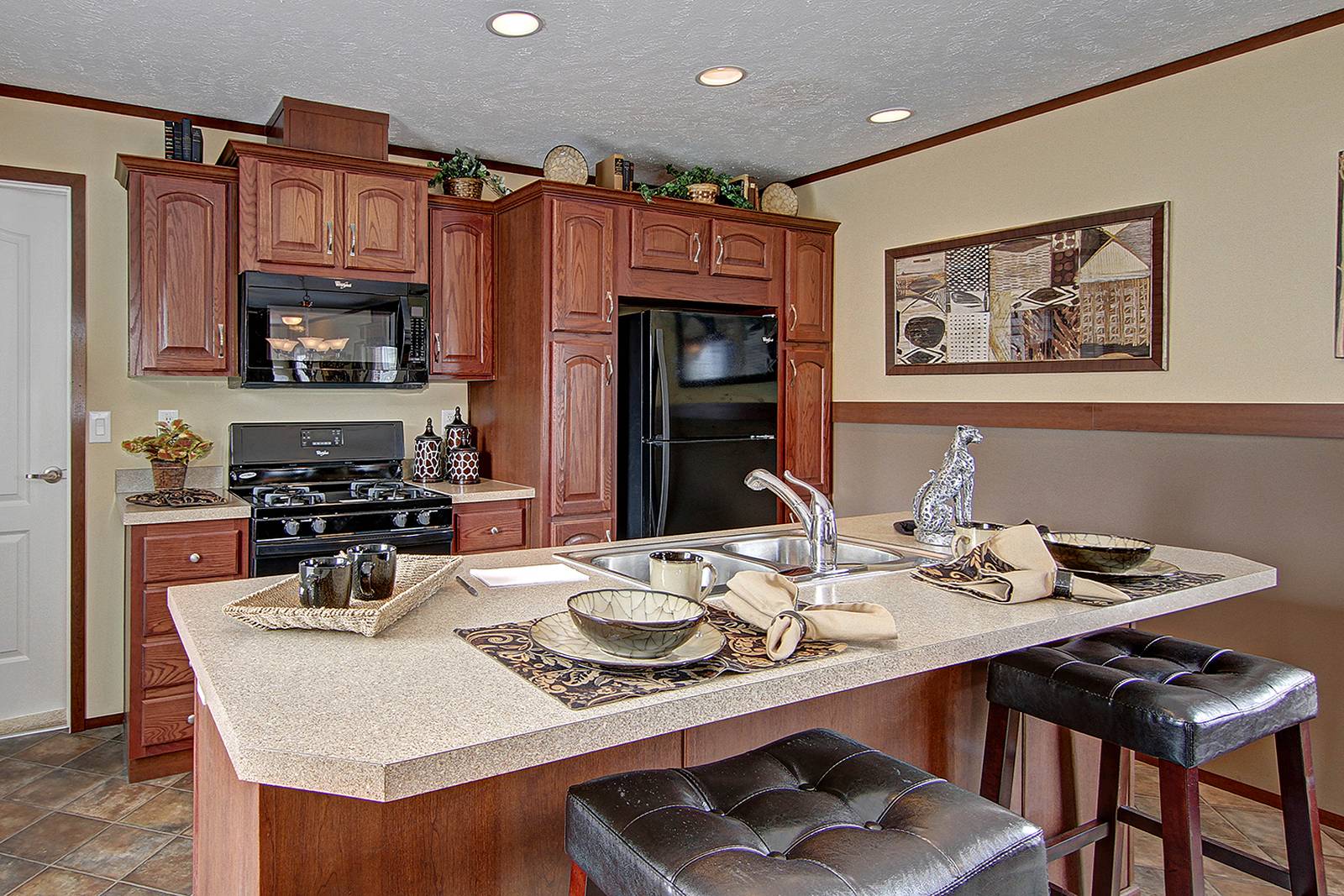 Bean's Homes Kitchen Interior Options in Lyndonville, VT