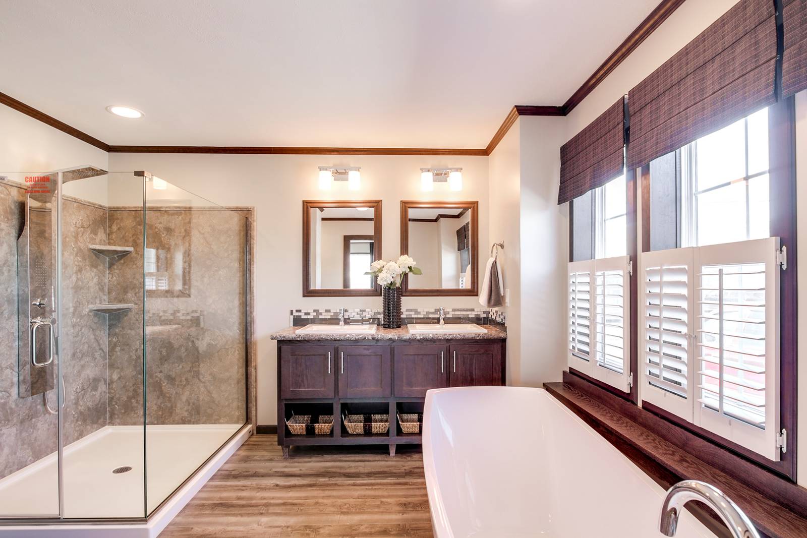 Manufactured Home Radiant Spa Bath option in Lyndonville, VT