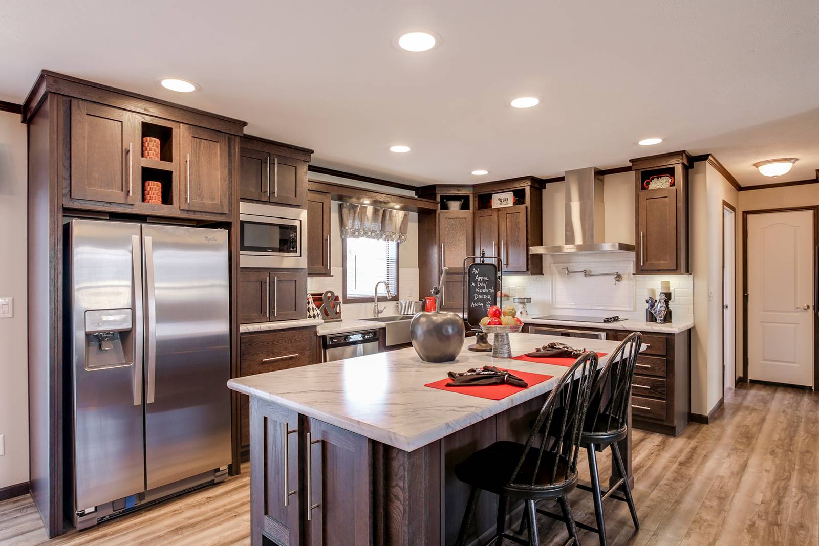 Bean's manufactured home ultimate kitchen in Lyndonville, VT