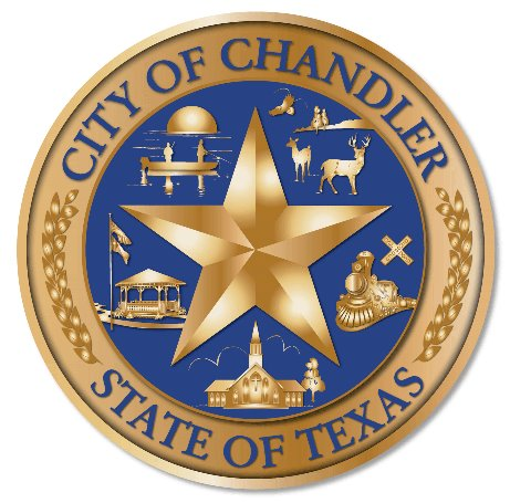 The seal of the city of chandler state of texas