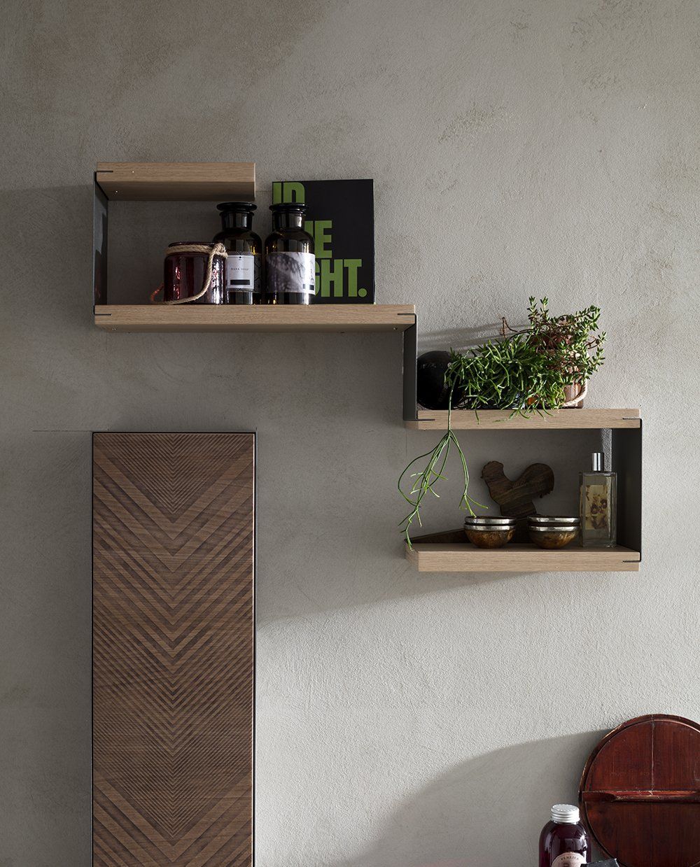 accessori metallo peltro e legno serigrafato