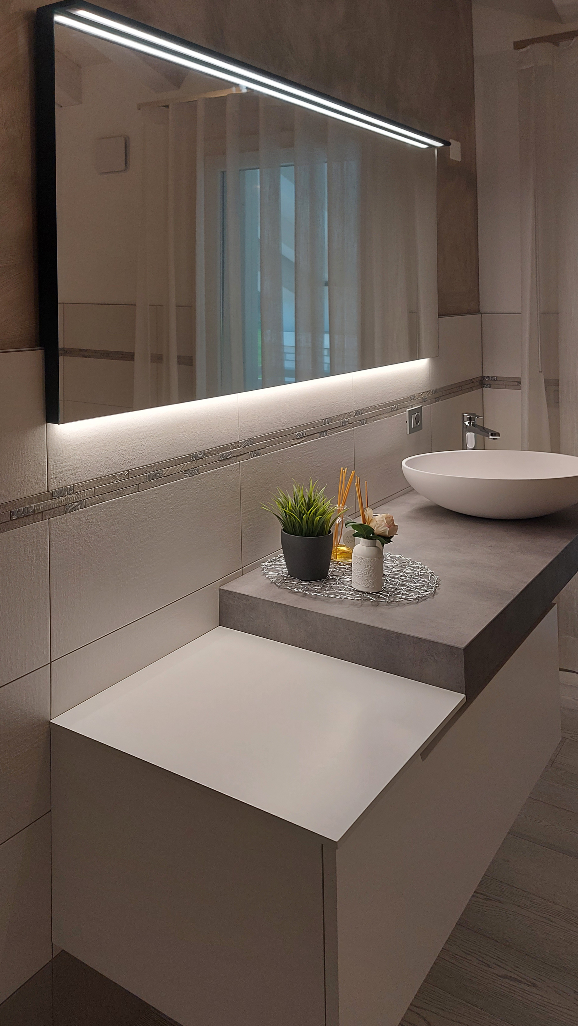 Specchio bagno alta gamma lusso