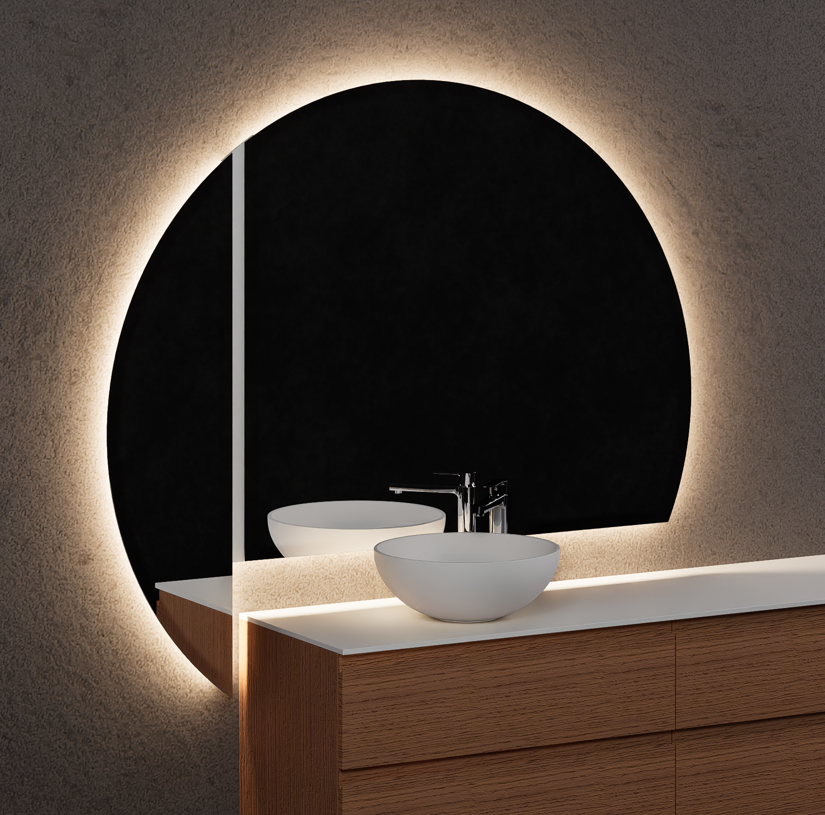 Specchio bagno alta gamma lusso