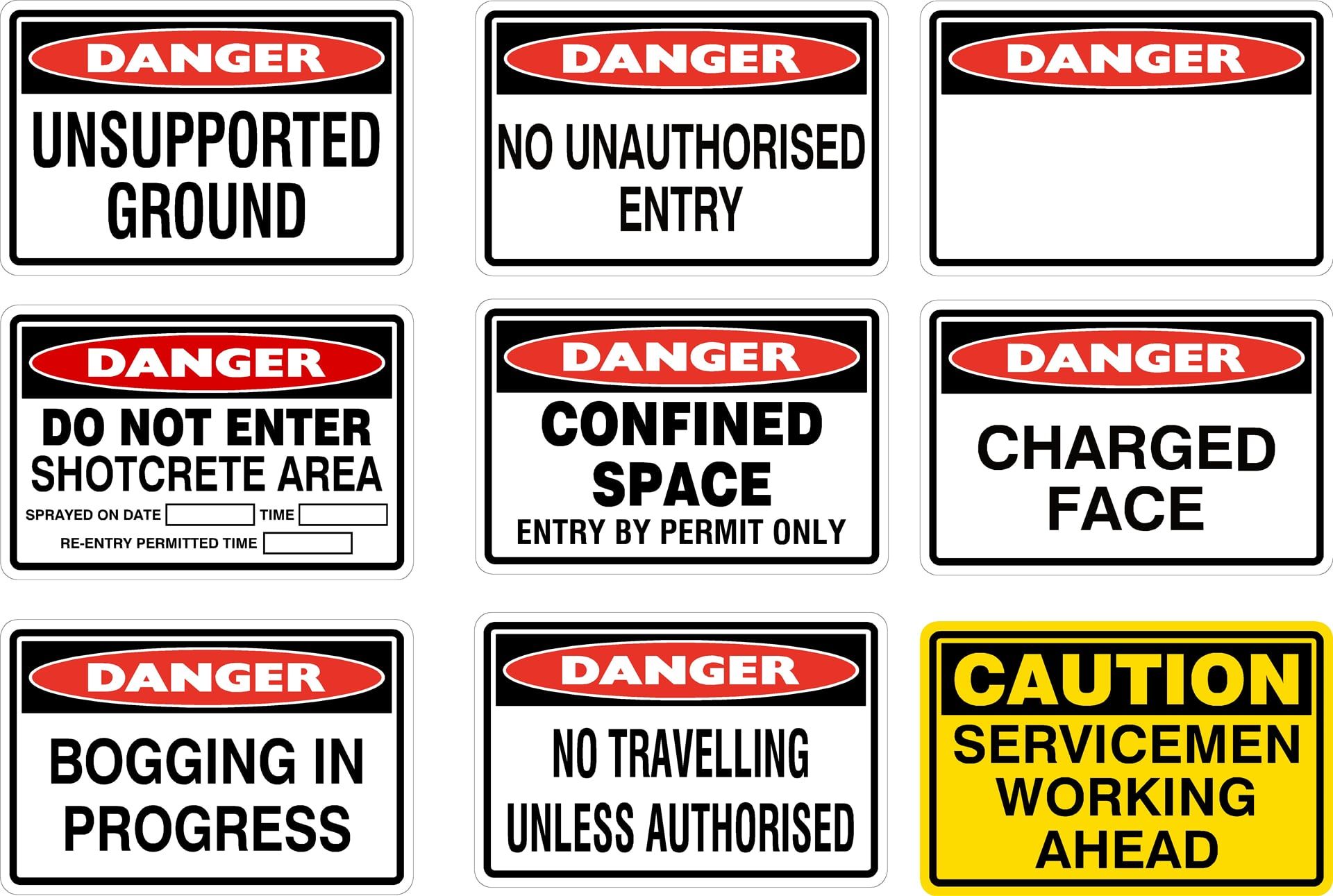 Underground Signs - Signs in Mount Isa, QLD