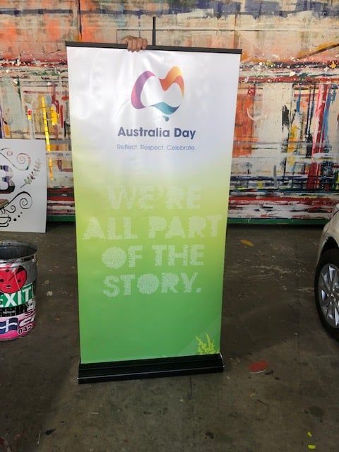 Australia Day Sign — Digital Printing in Mount Isa, QLD