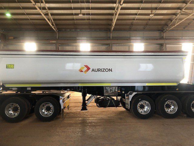 Aurizon Truck — Digital Printing in Mount Isa, QLD
