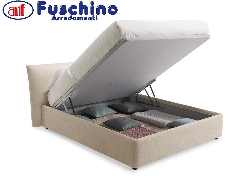 letto con vano contenitore