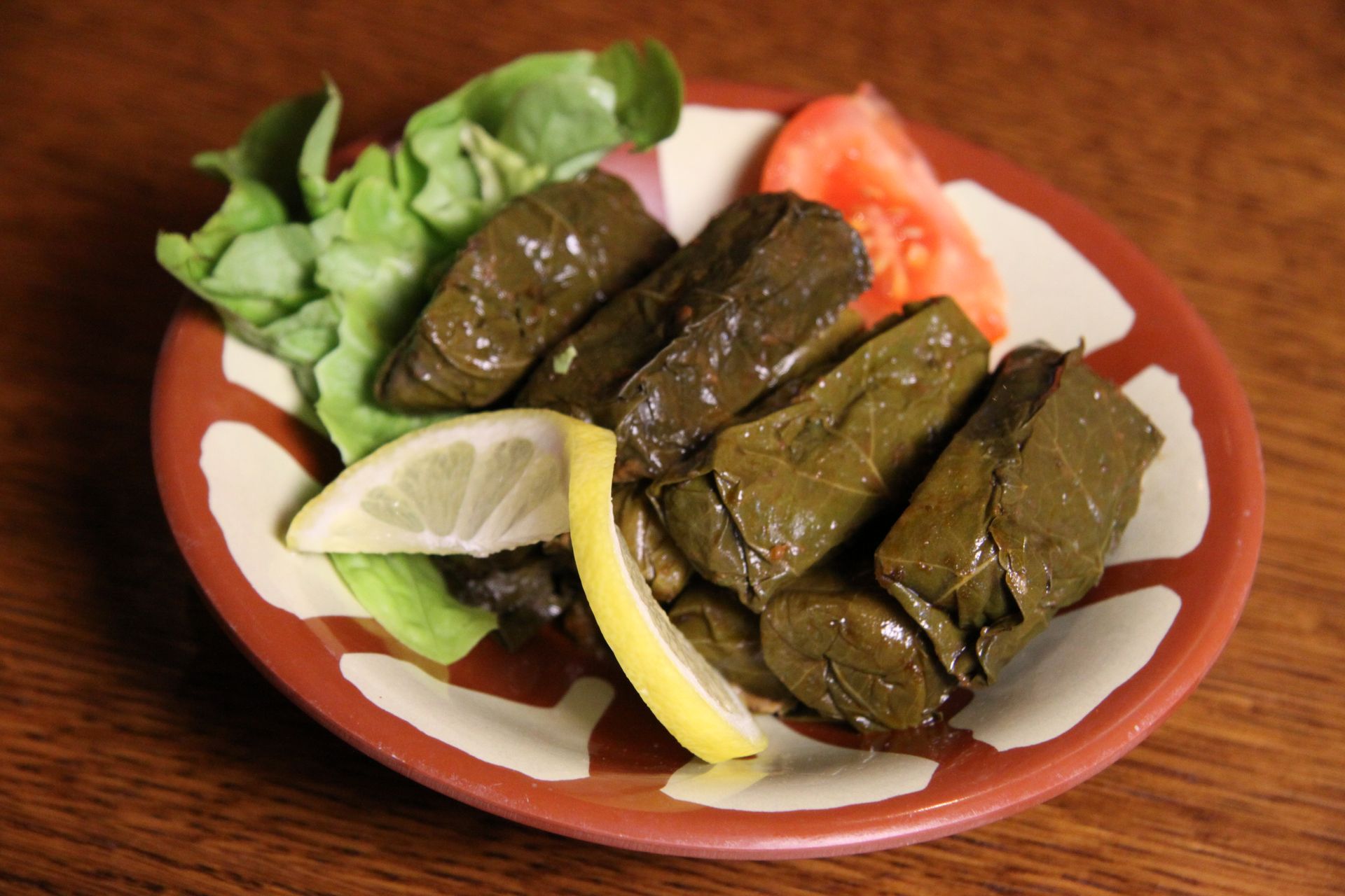 Feuille de vigne maison