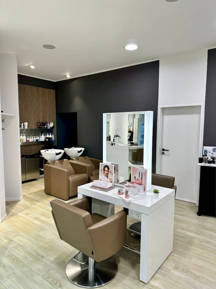 Frisierplatz im Friseursalon Hair & More Sandra Konrad