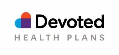 Devoted Health Plans logo: heart graphic with text 