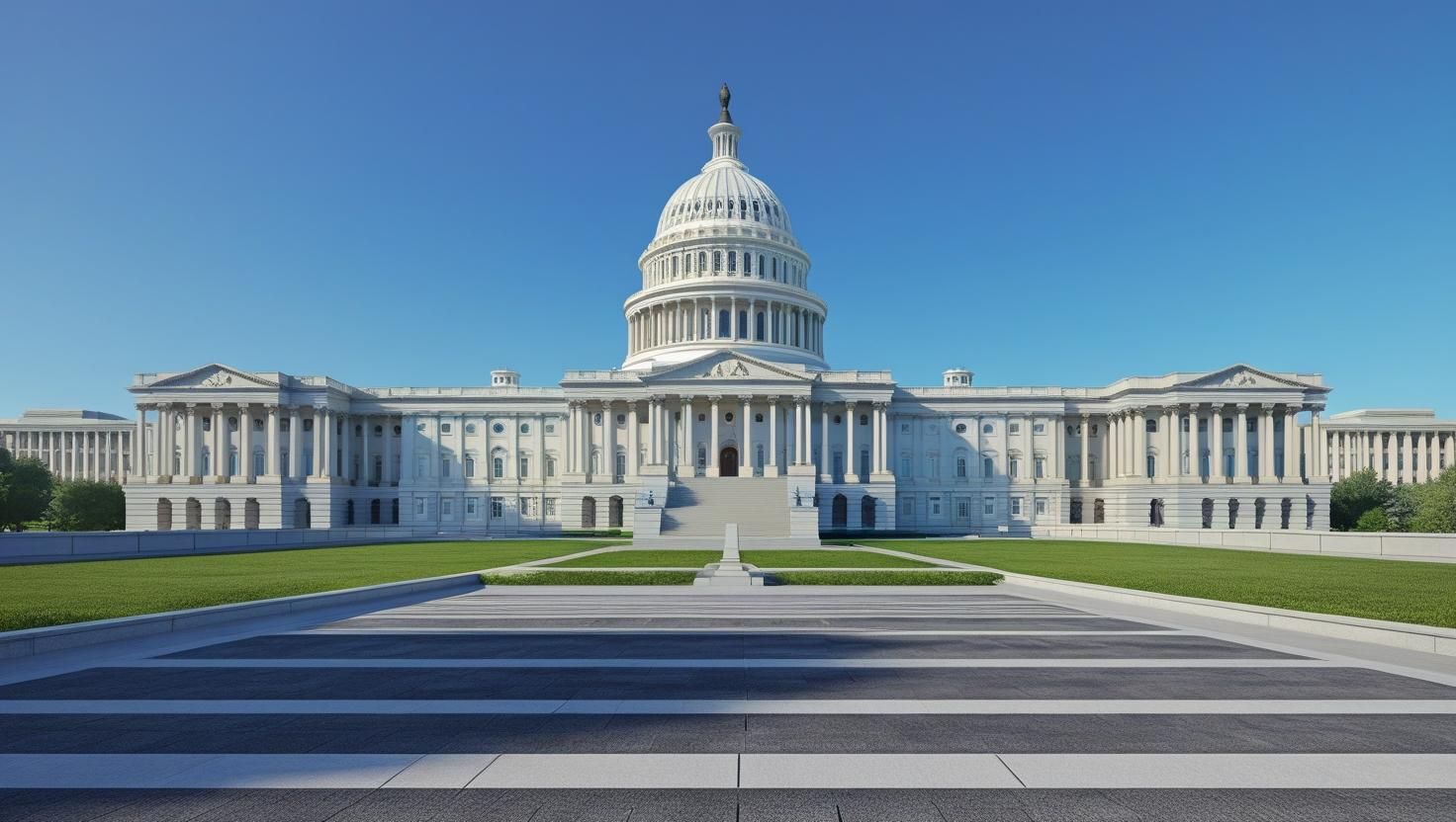 An artist 's impression of the capitol building in washington d.c.