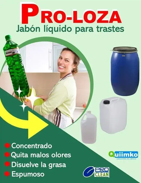 PRODUCTOS DE LIMPIEZA QUIIMKO  -  PRO LOZA