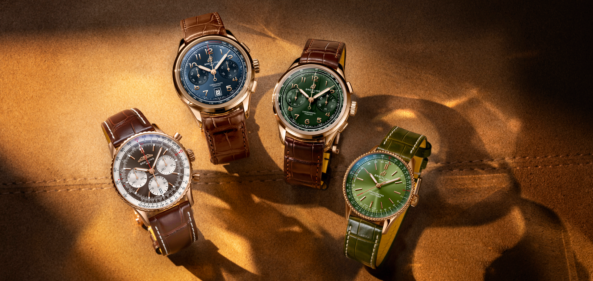 christmas capsule Breitling 18k gold