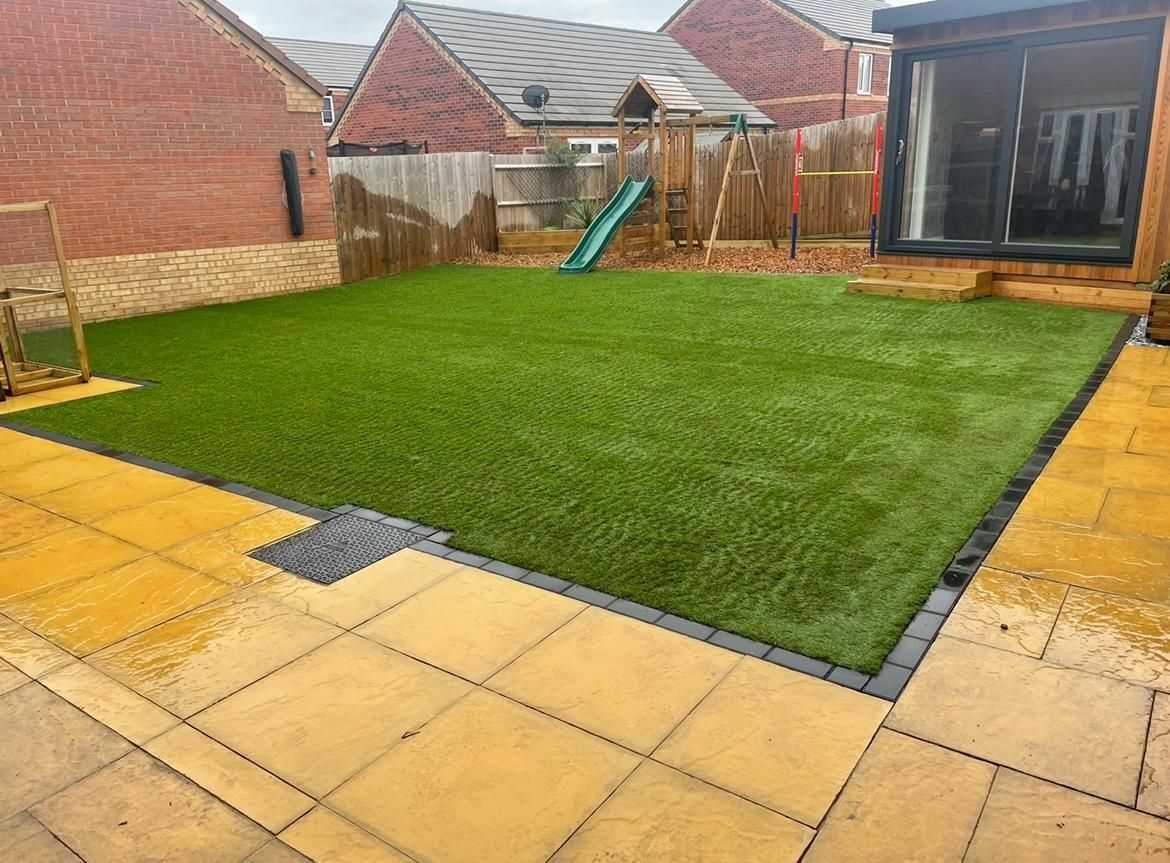 Artificial Grass Lawn installations by Ruislip landscapers Tradewise Driveways & Roofing