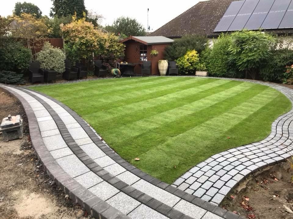 Real lawns really are green. Tradewise Driveways and Roofing offer quality landscaping services including turf laying