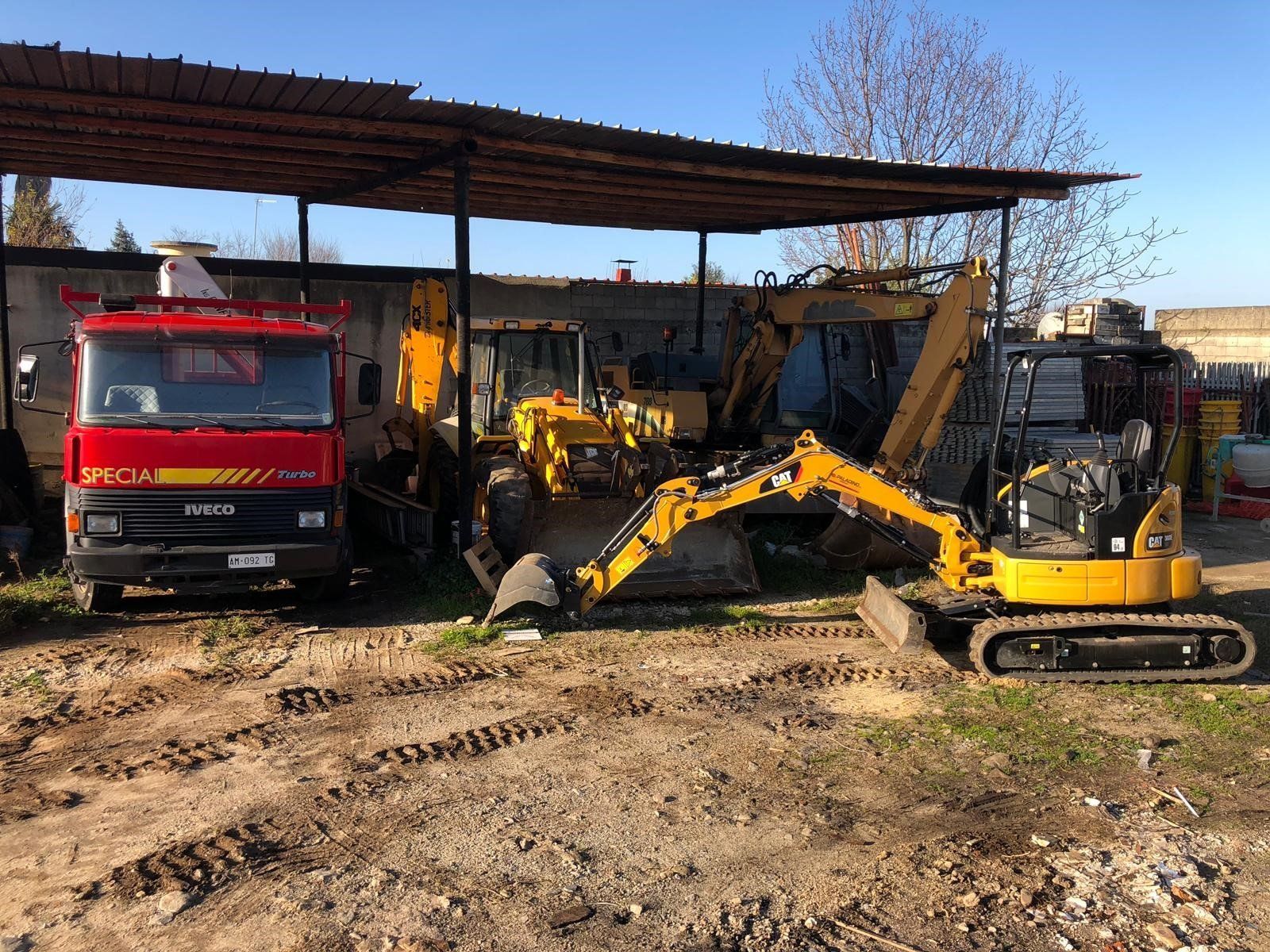 Escavatori per il movimento terra
