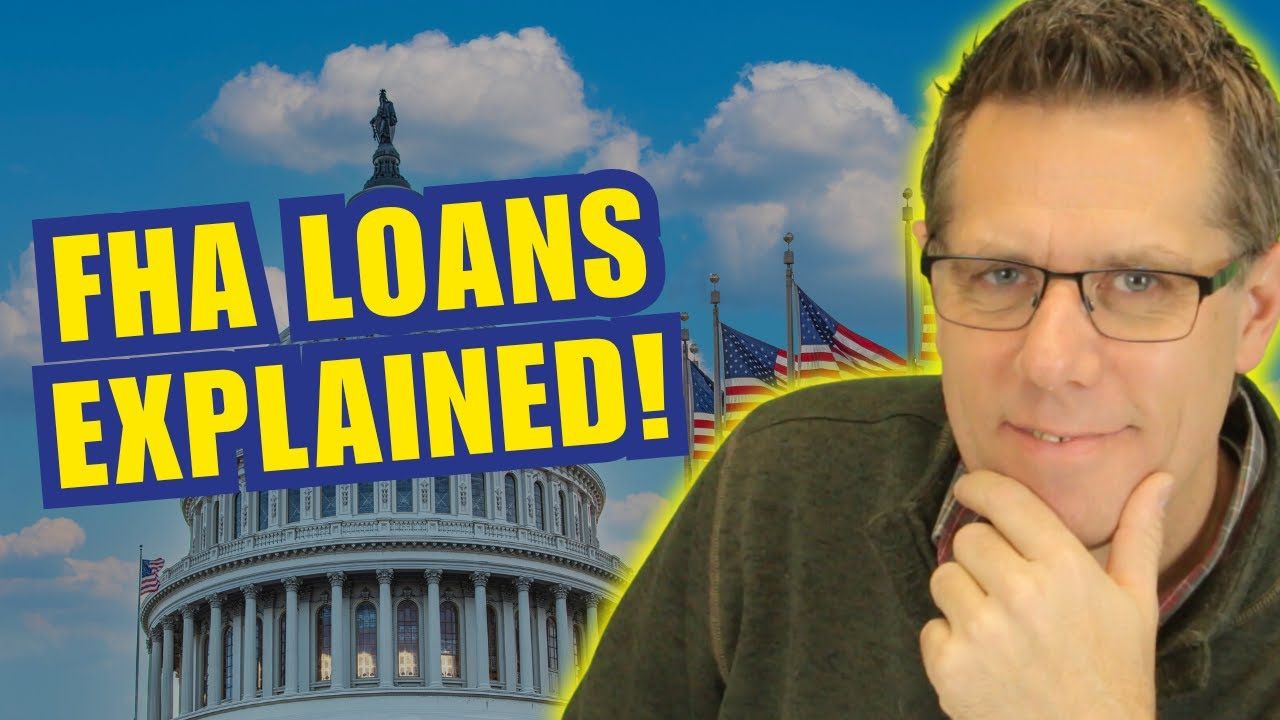 a man wearing glasses is standing in front of the capitol building . fha loans explained wisconsin