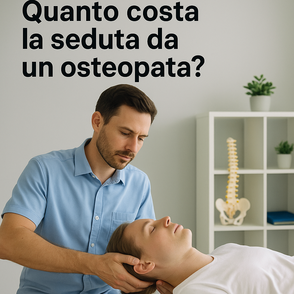 Quanto Costa un Trattamento Osteopatico a Roma?