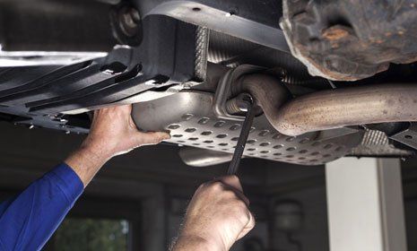 car repair and maintenance by an expert mechanic