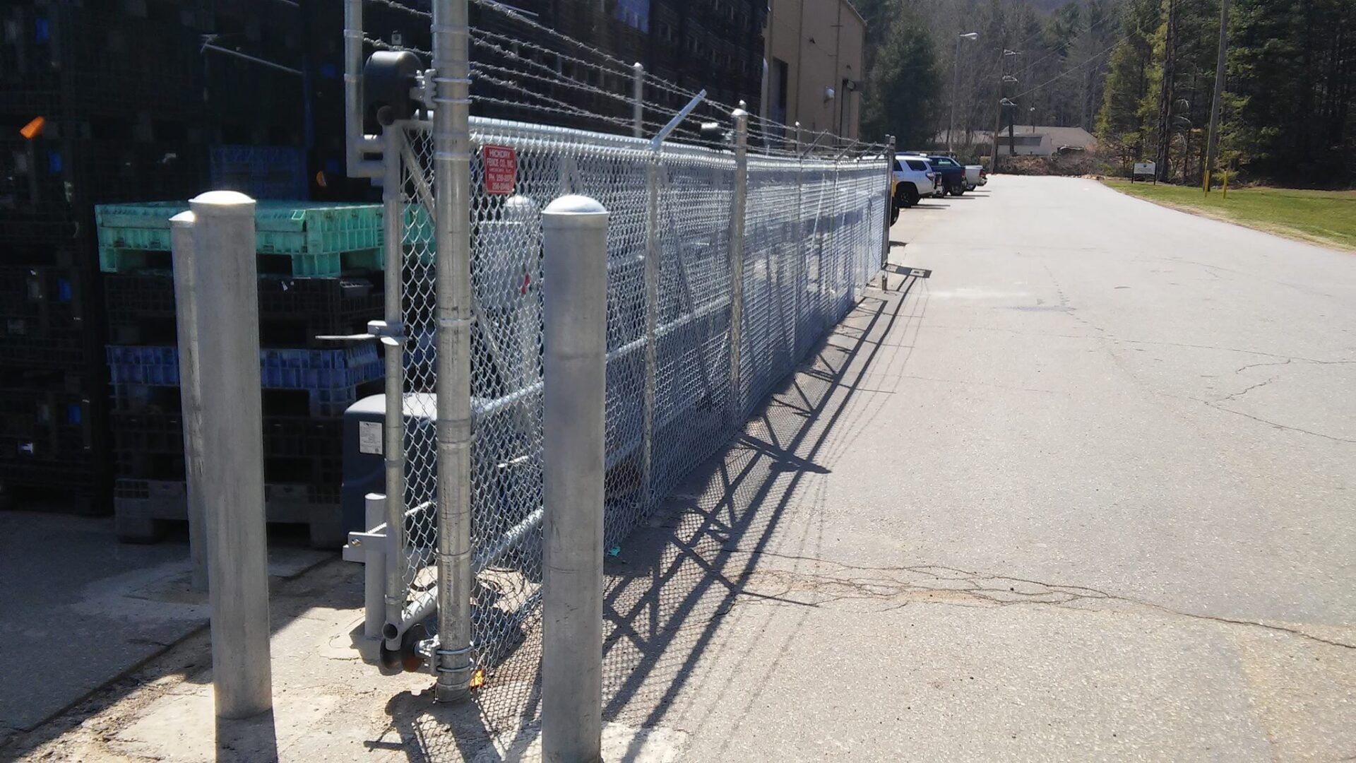 Steel/Aluminium Gate — Hickory, NC — Hickory Fence Company