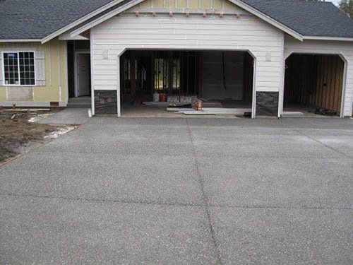 Driveway in Process - Ready mixed - Stanwood, WA