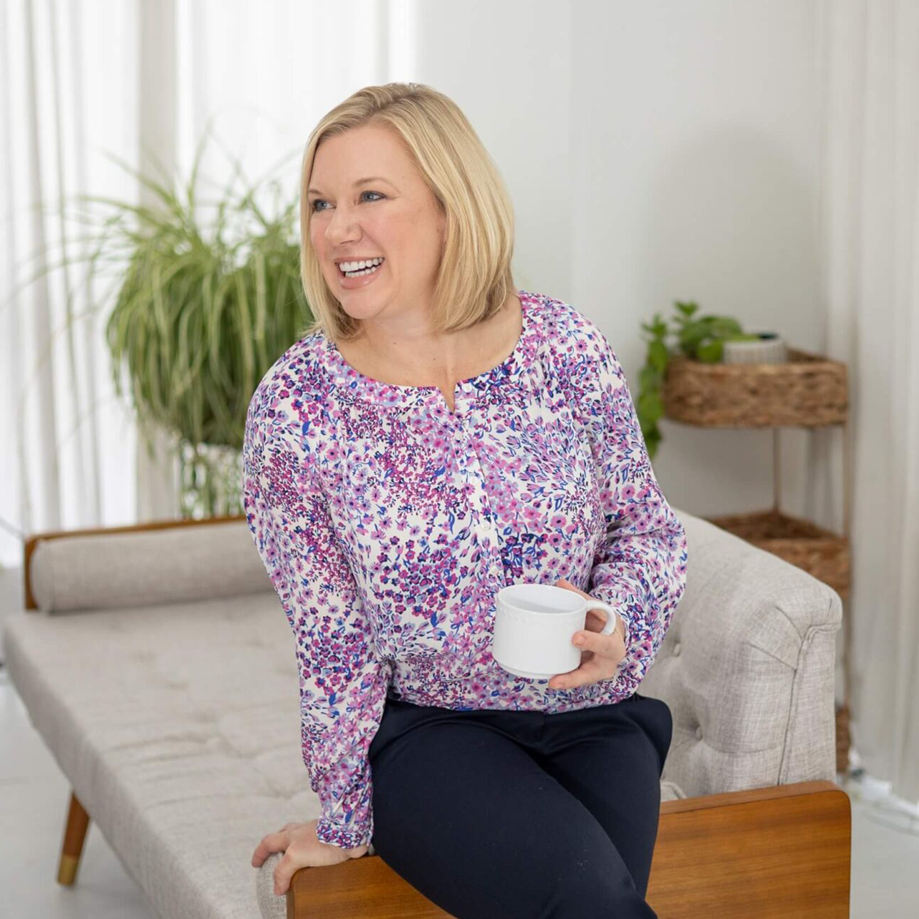 Image of a smiling Revive Dentistry patient.