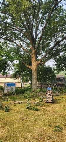 Man on Lawn Mower — Lindenwold, NJ — Mel's Tree Service LLC