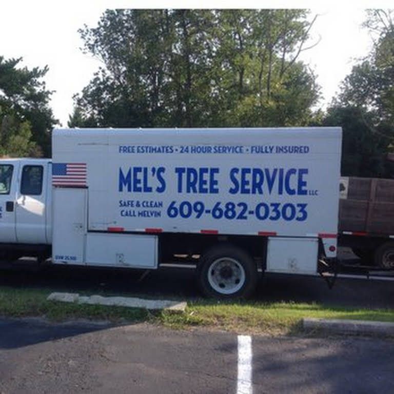 Truck Lift Cutting Trees — Lindenwold, NJ — Mel's Tree Service LLC