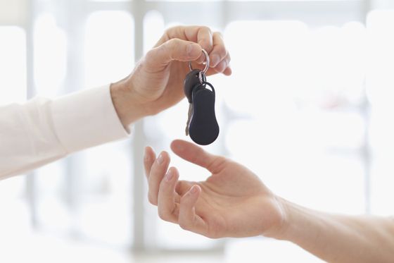 Giving Car Keys — Auburn, WA — Auburn License Agency, Inc.