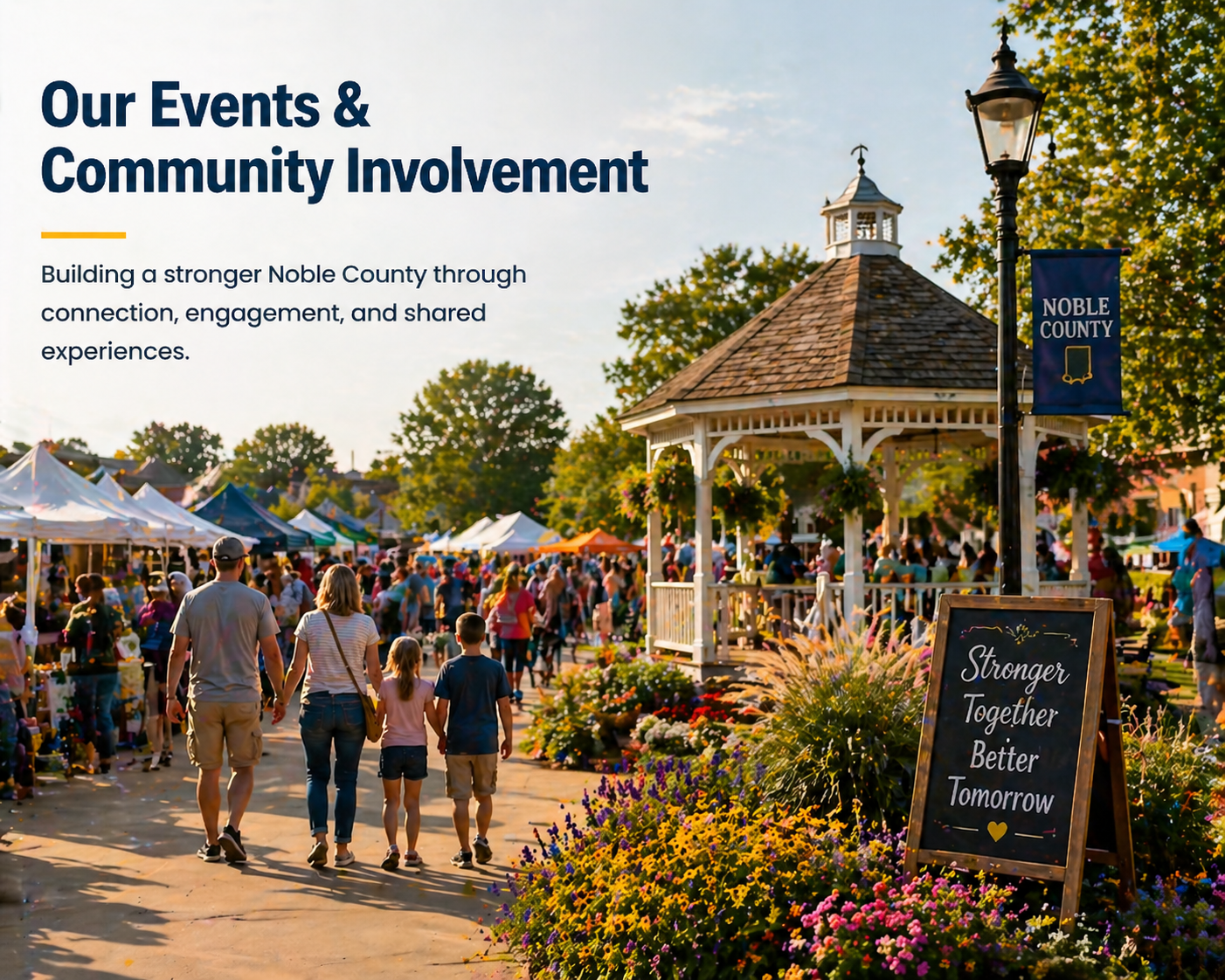 Community events in Noble County