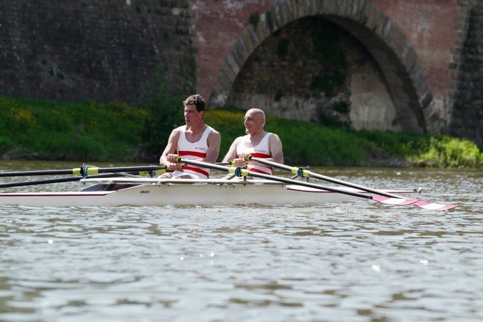 canottieri nell'Arno