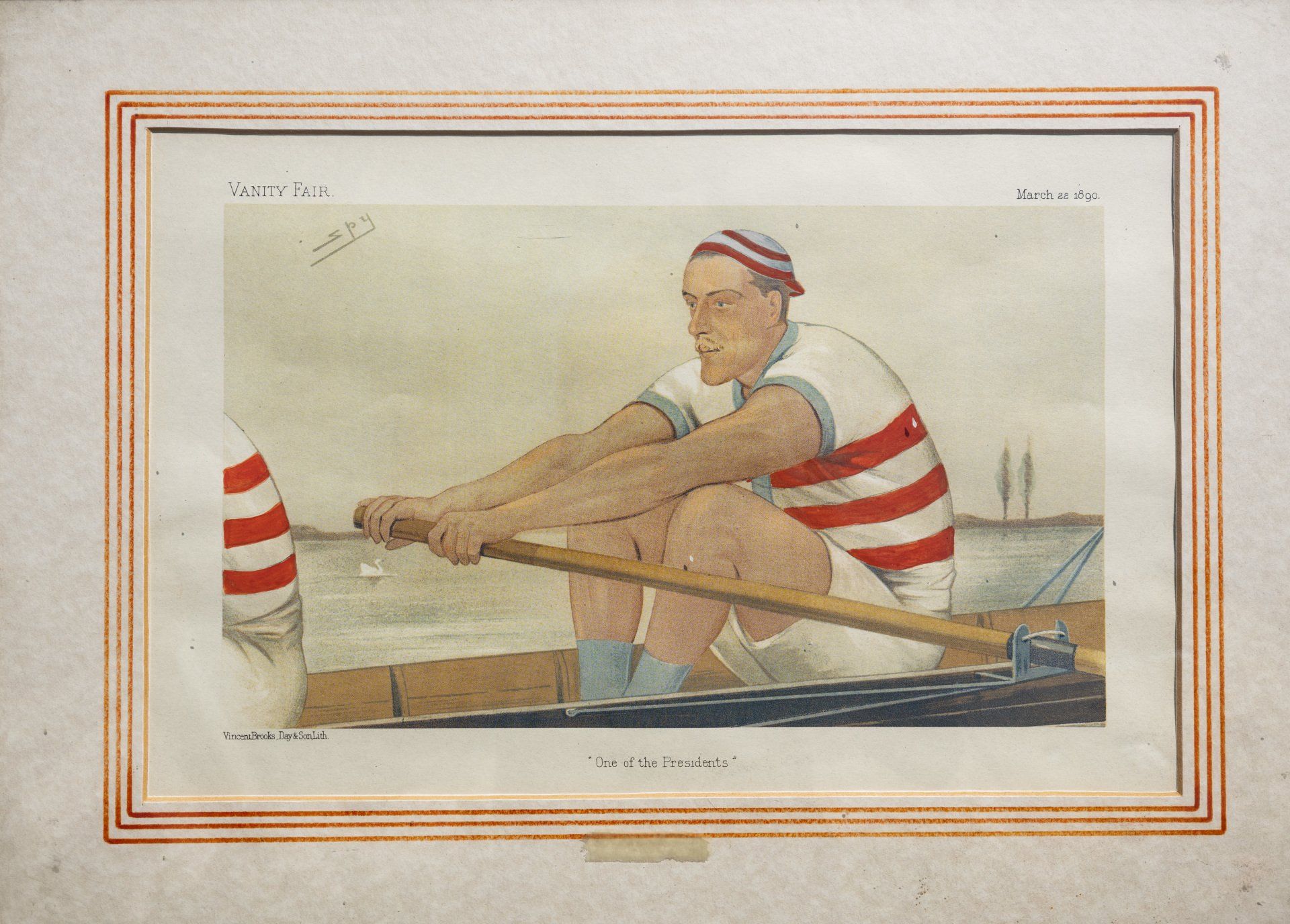 quadro di un canottiere