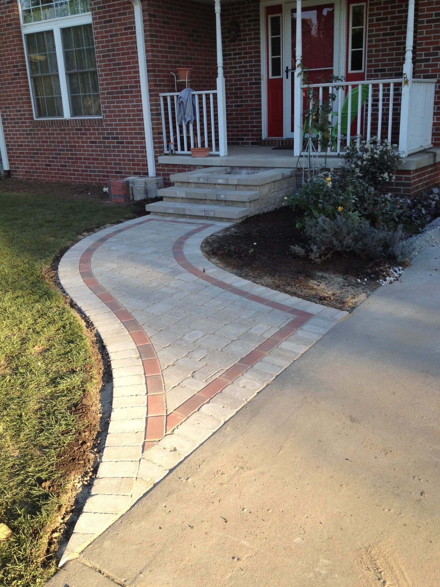 Paver Entrance