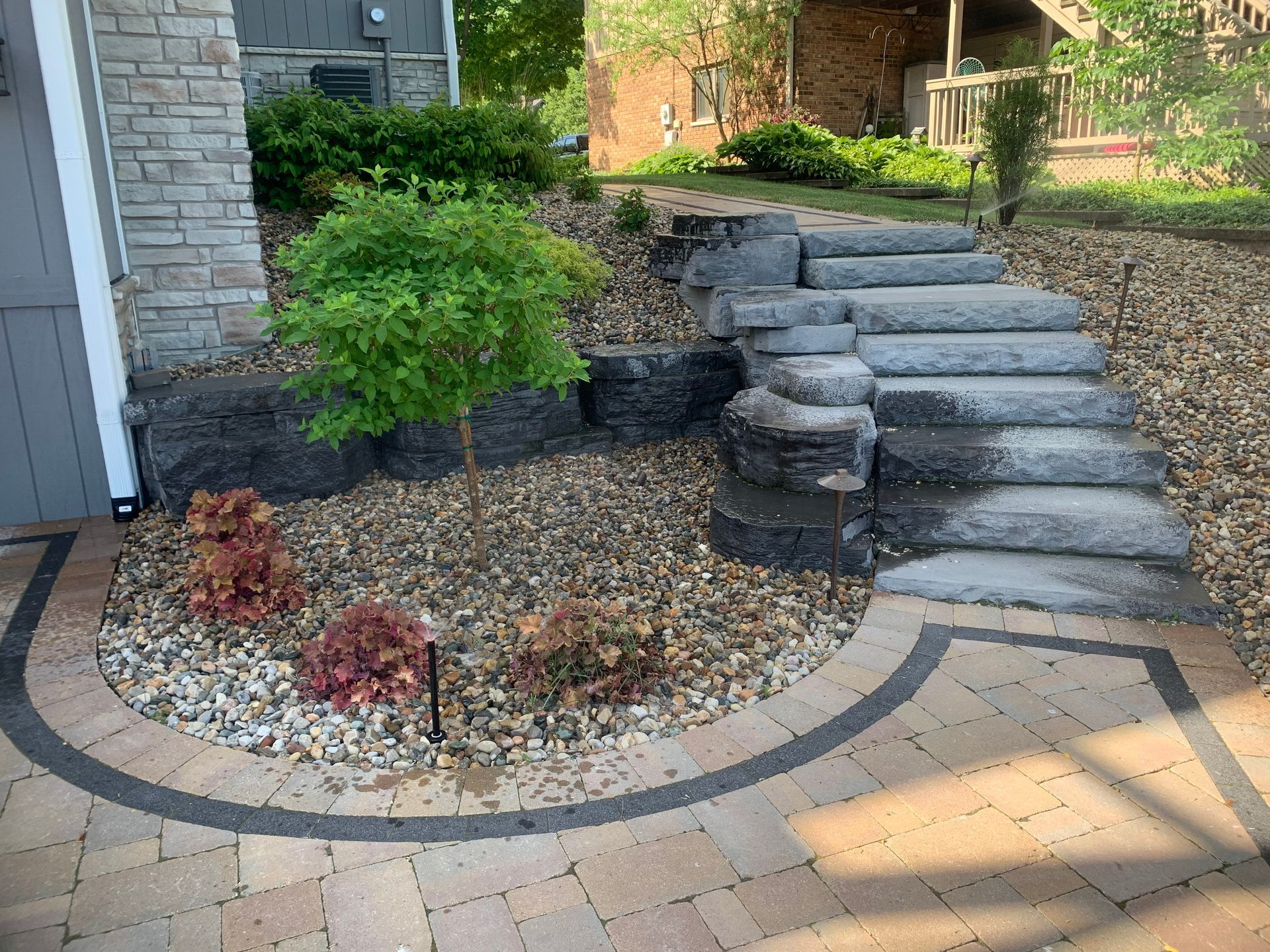 Steps and pavers