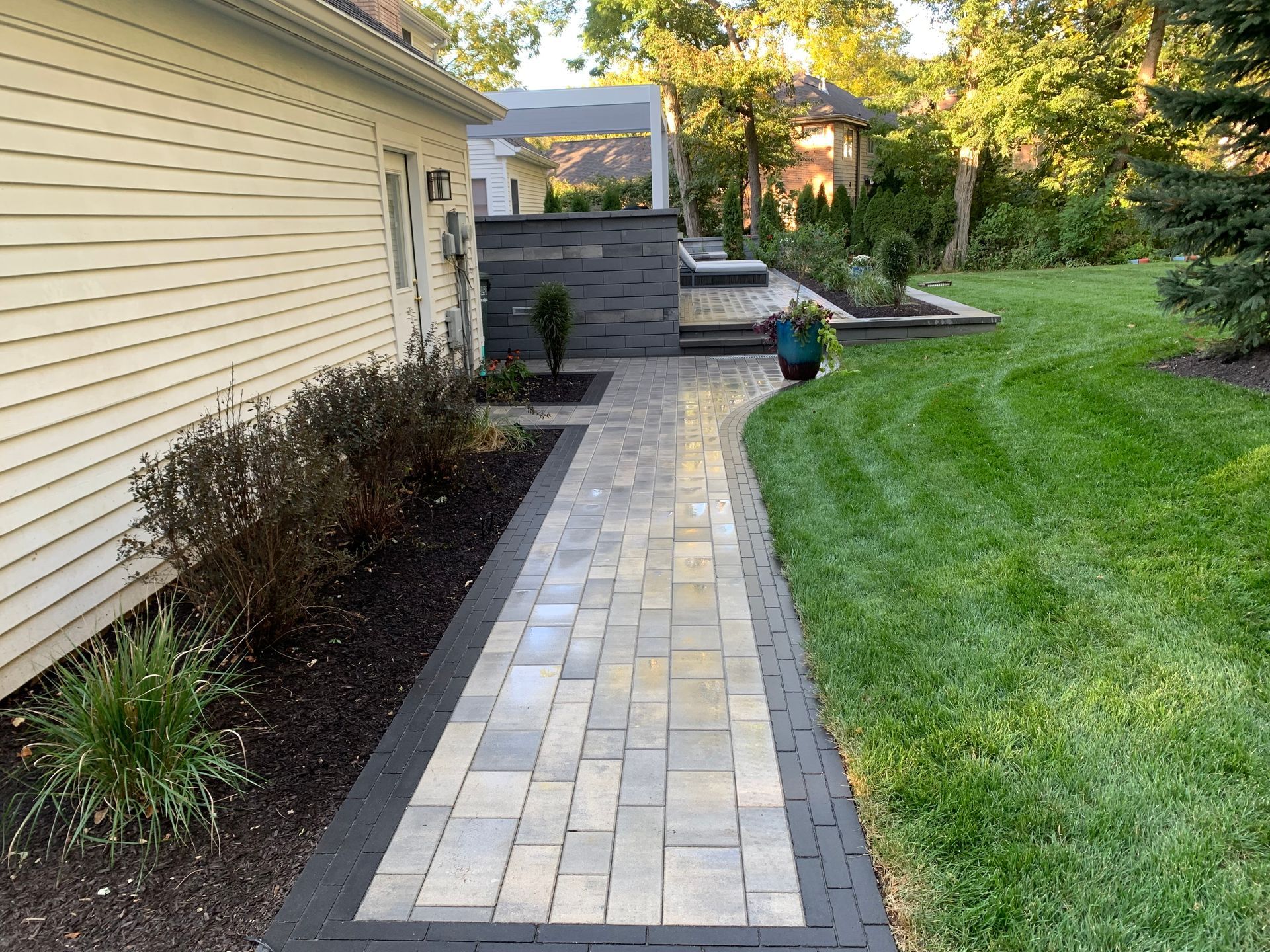 Brick Paver Walkway