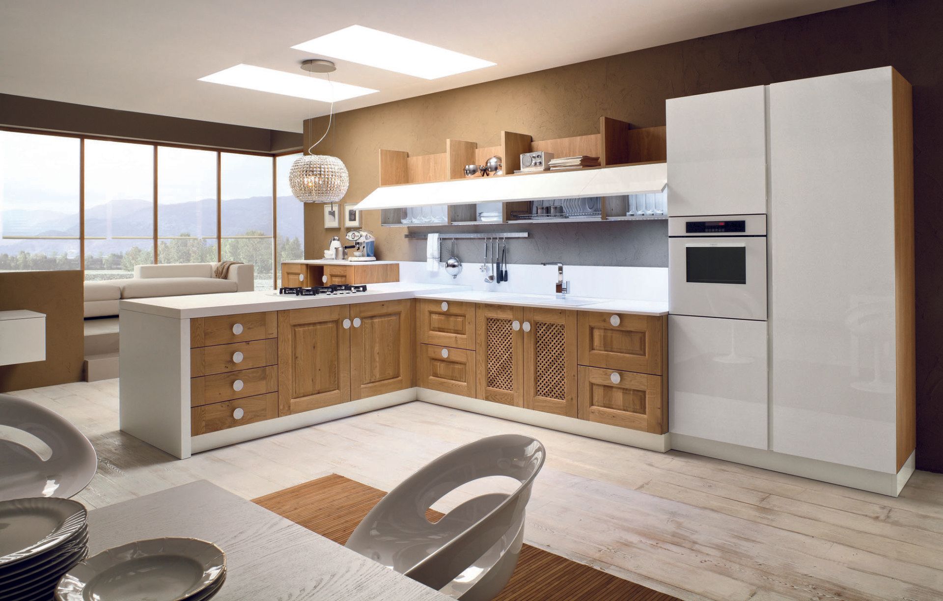 cucina classica in legno