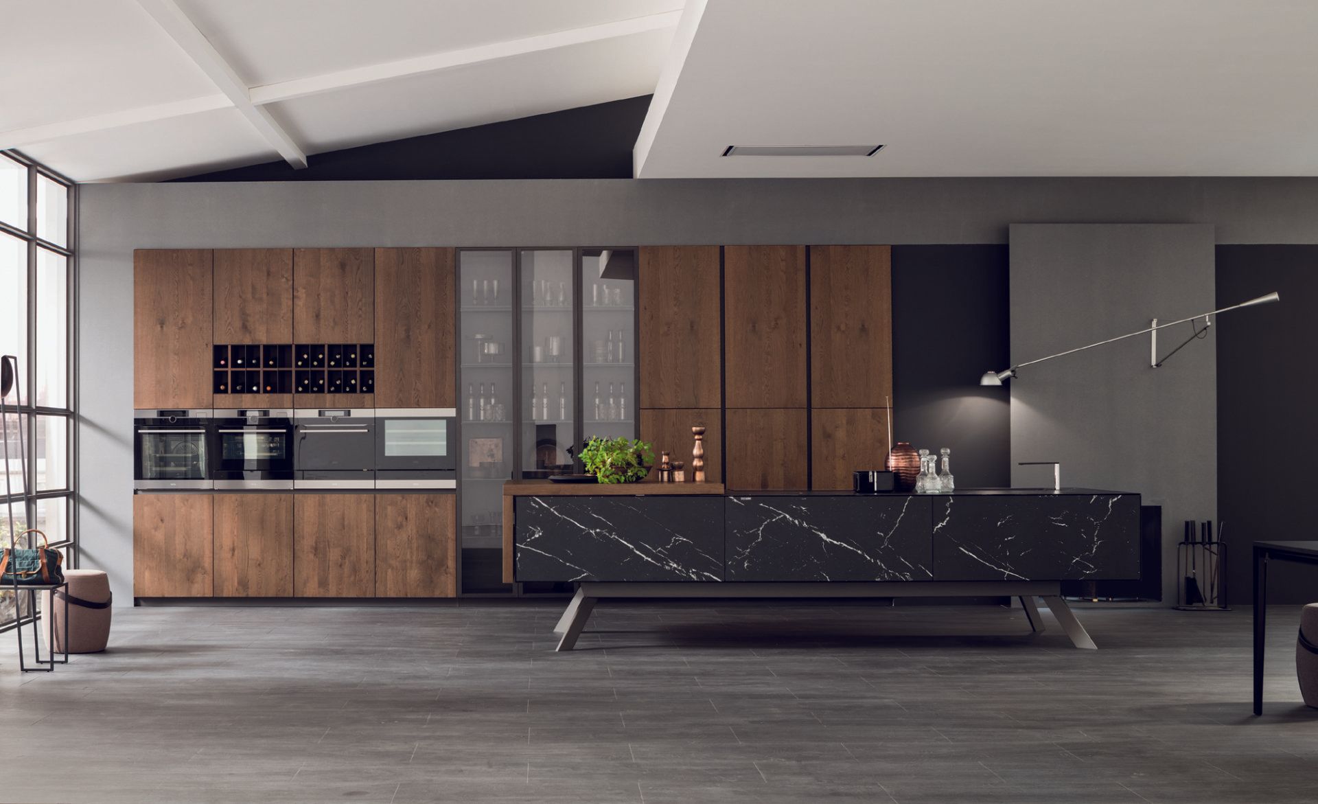 mobili in legno per zona giorno