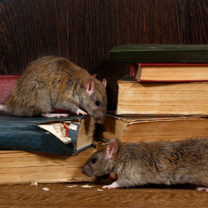 Rodenta Ruining Books — Above the Rest Pest Solutions in Wagga Wagga, NSW