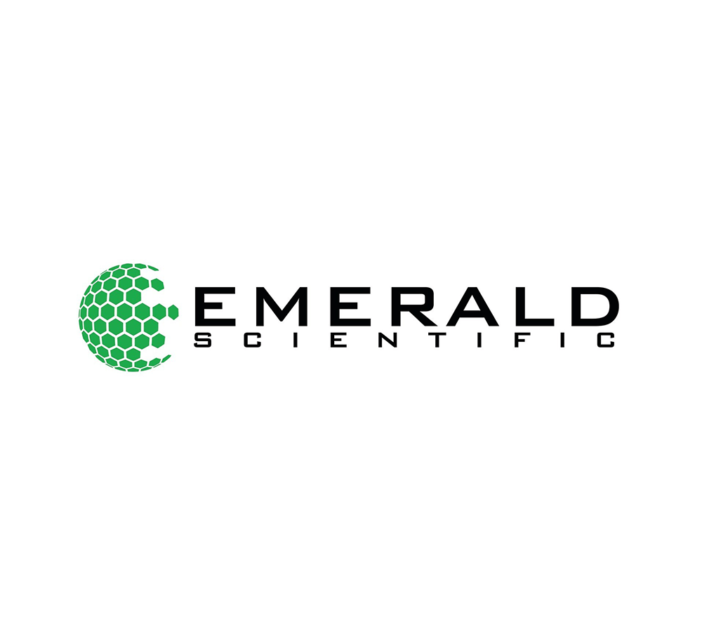 Emerald scientific logo on a white background
