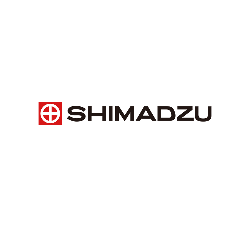 It is a logo for a company called shimadzu.