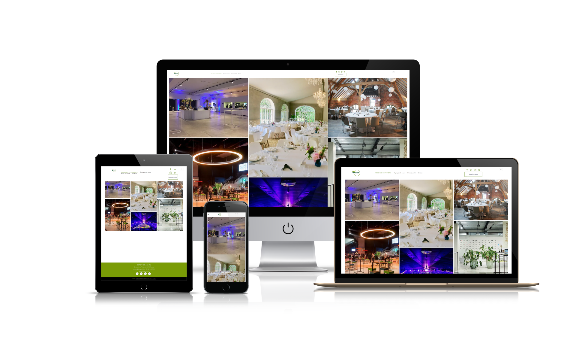 VERSUS Communication site internet Biorganic Flandre