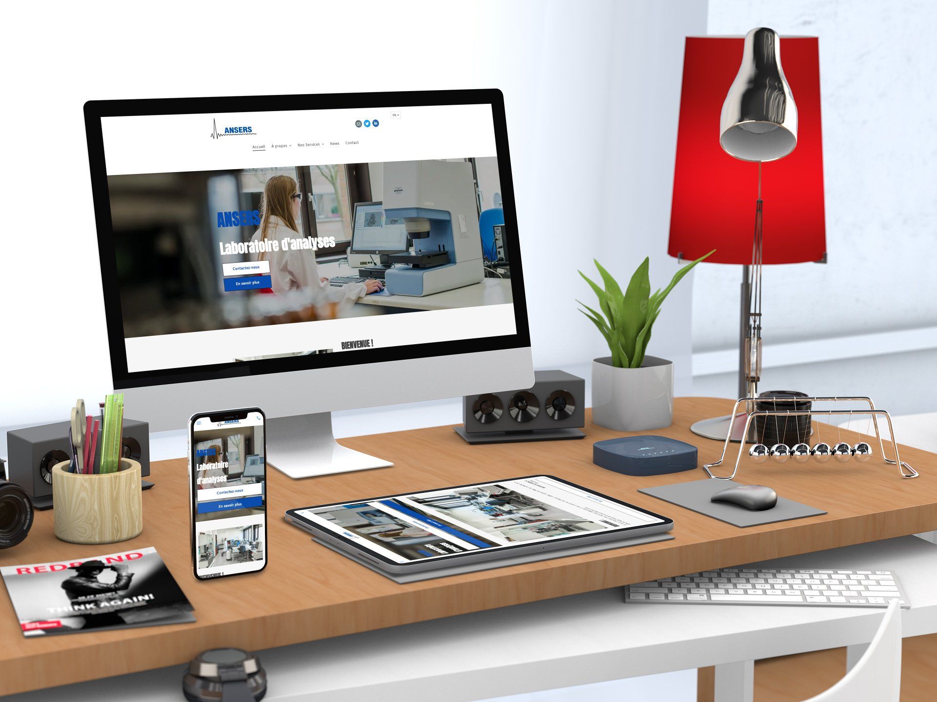 VERSUS Communication site internet Ansers Louvain-la-Neuve