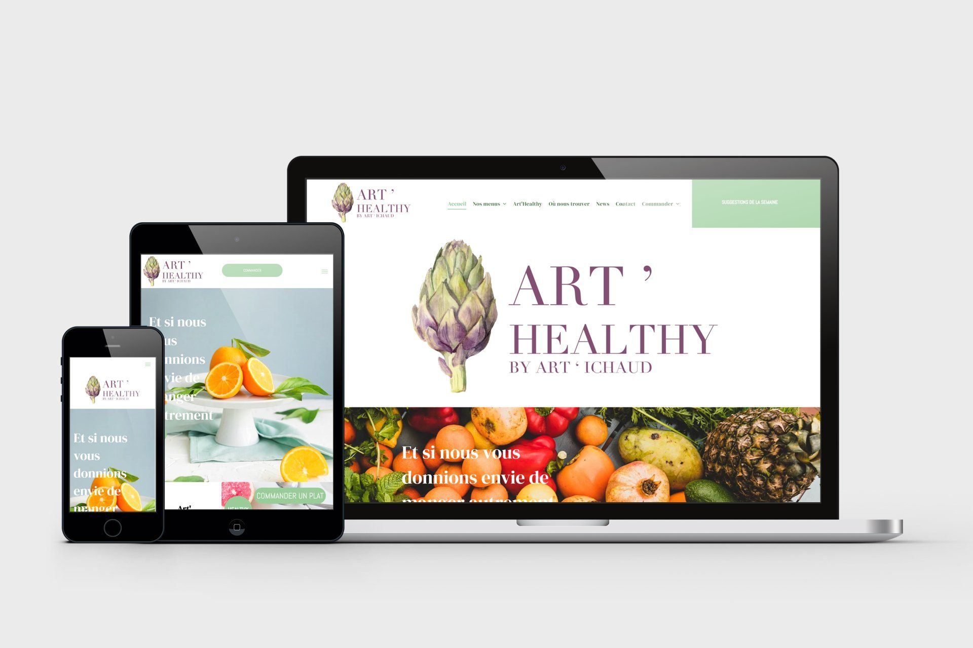 VERSUS Communication site internet Art'Healthy Brabant Wallon