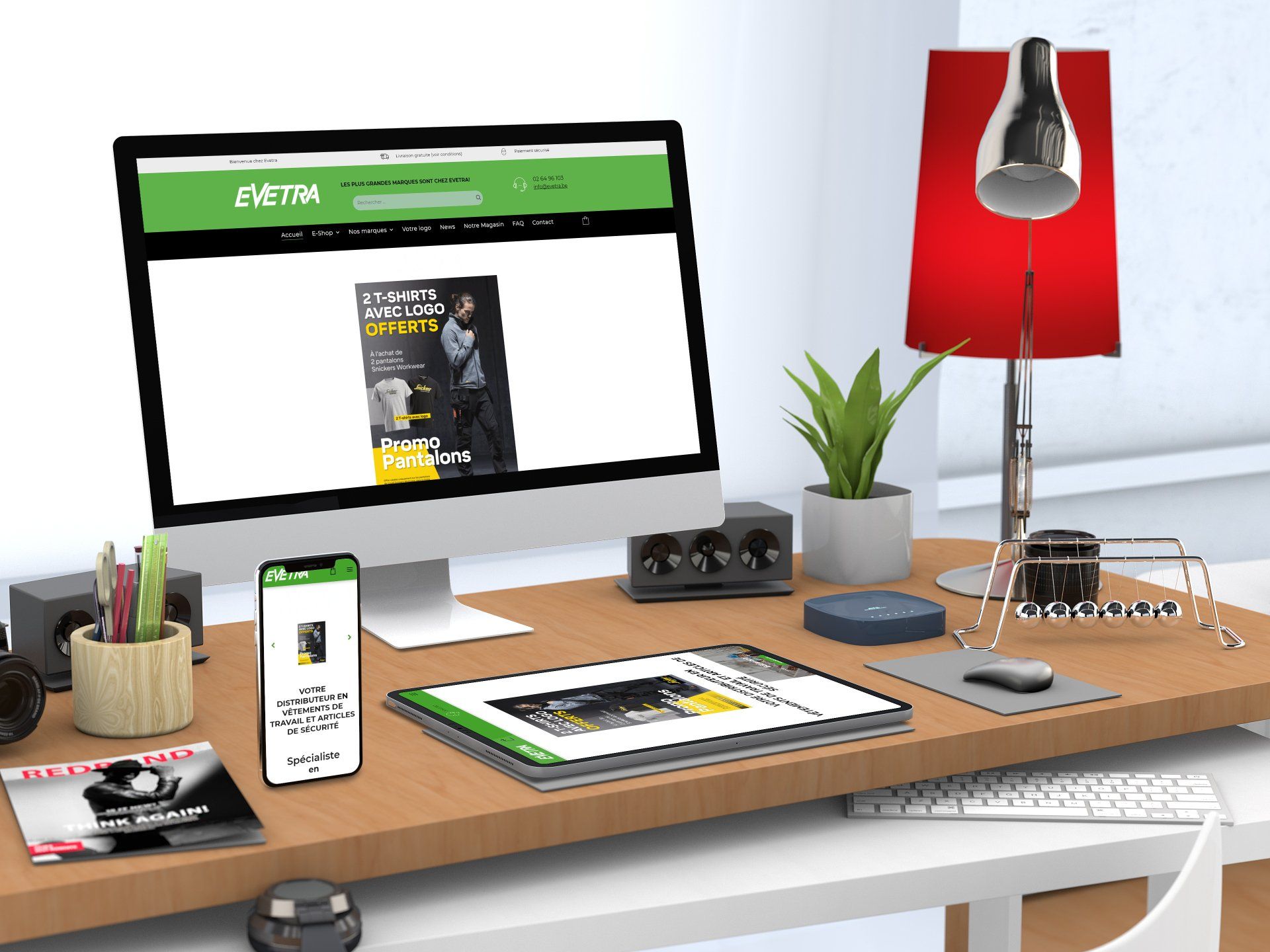 VERSUS Communication site internet Evetra Ixelles