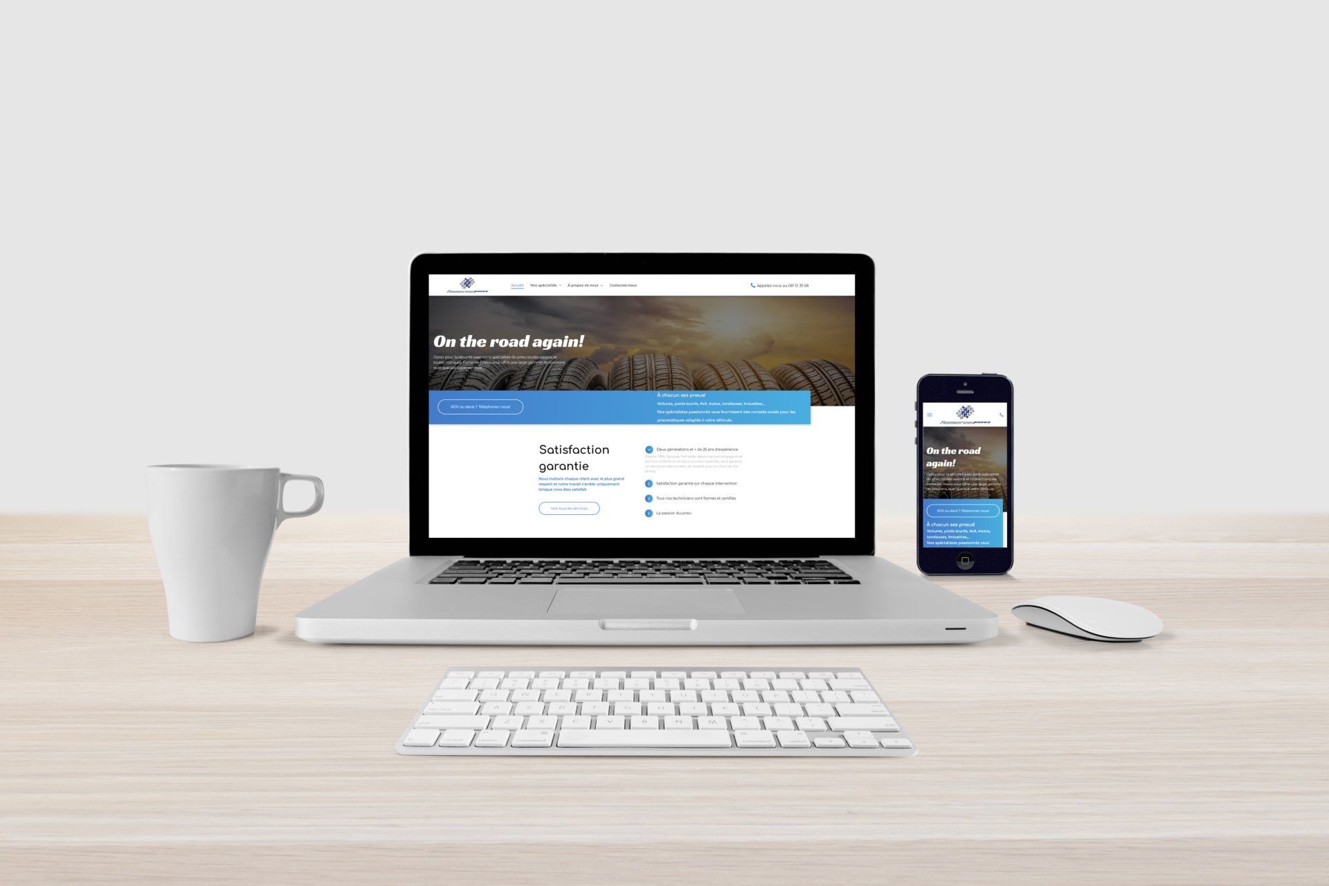 VERSUS Communication site internet Fameree pneus