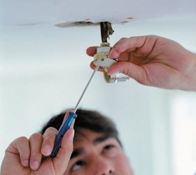 home improvements - Dorking - Denmans - light socket repair
