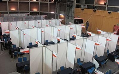 Creazione Pareti divisorie per fiere e congressi -Allestimento fiere, congressi e mostre Cagliari