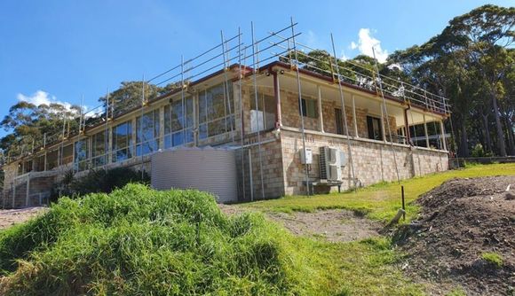 Beautiful House Under Construction — Roof Safety Systems in Sandgate, NSW