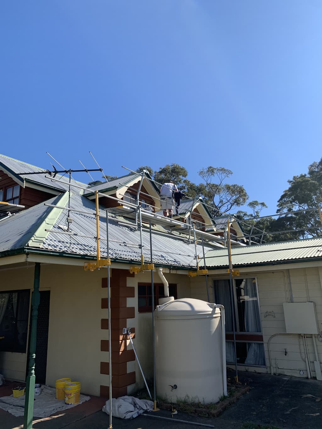 Visiting House Under Construction — Roof Safety Systems in Port Macquarie, NSW